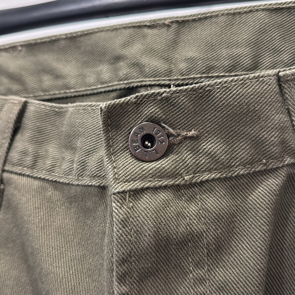 L.L. Bean Men’s Pants Size 34 x 30 100% Cotton Gently Used - Picture 7 of 8